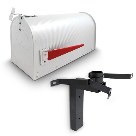 Kiváló minőségű amerikai postaláda szürke színben