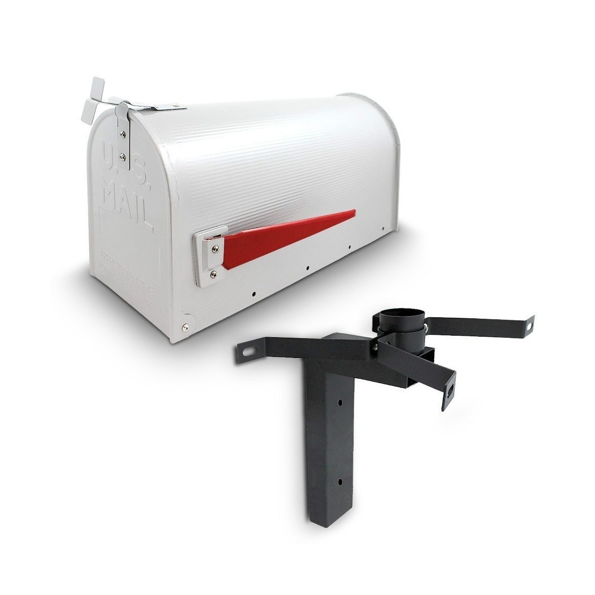 Kiváló minőségű amerikai postaláda szürke színben