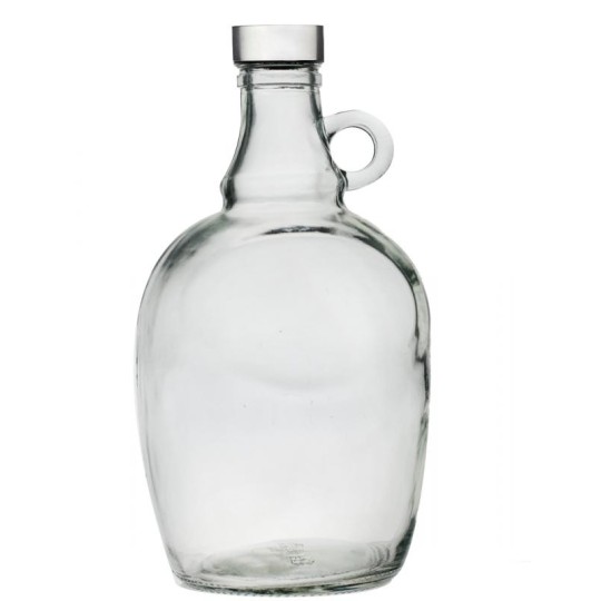 Demizson fogantyúval 1,5 l + kupak