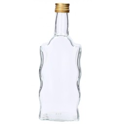 8x 500 ml-es kupakkal ellátott palack