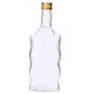 8x 500 ml-es kupakkal ellátott palack