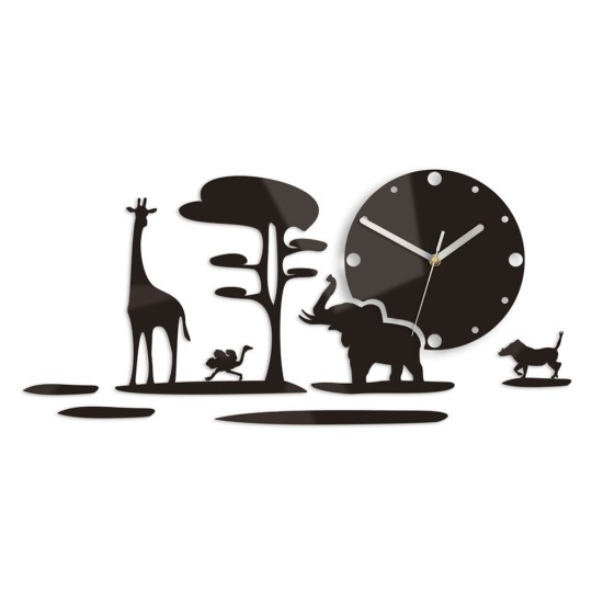 Fekete safari falióra