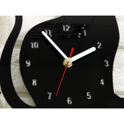 Macskás gyerekszobai óra, több színben