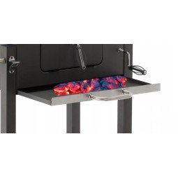 Nagy kerti faszenes BBQ-grill