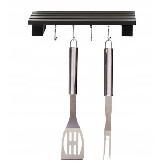 Nagy kerti faszenes BBQ-grill