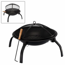 Minőségi kerti grill fekete színben