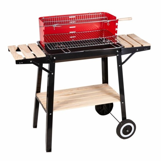 Kerti grill polcokkal
