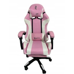 Lányoknak szánt gamer szék rózsaszínben.