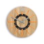 Skandináv narancssárga falióra 33 cm