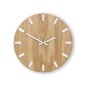 Modern tölgyfa falióra SIMPLE - fehér 33 cm