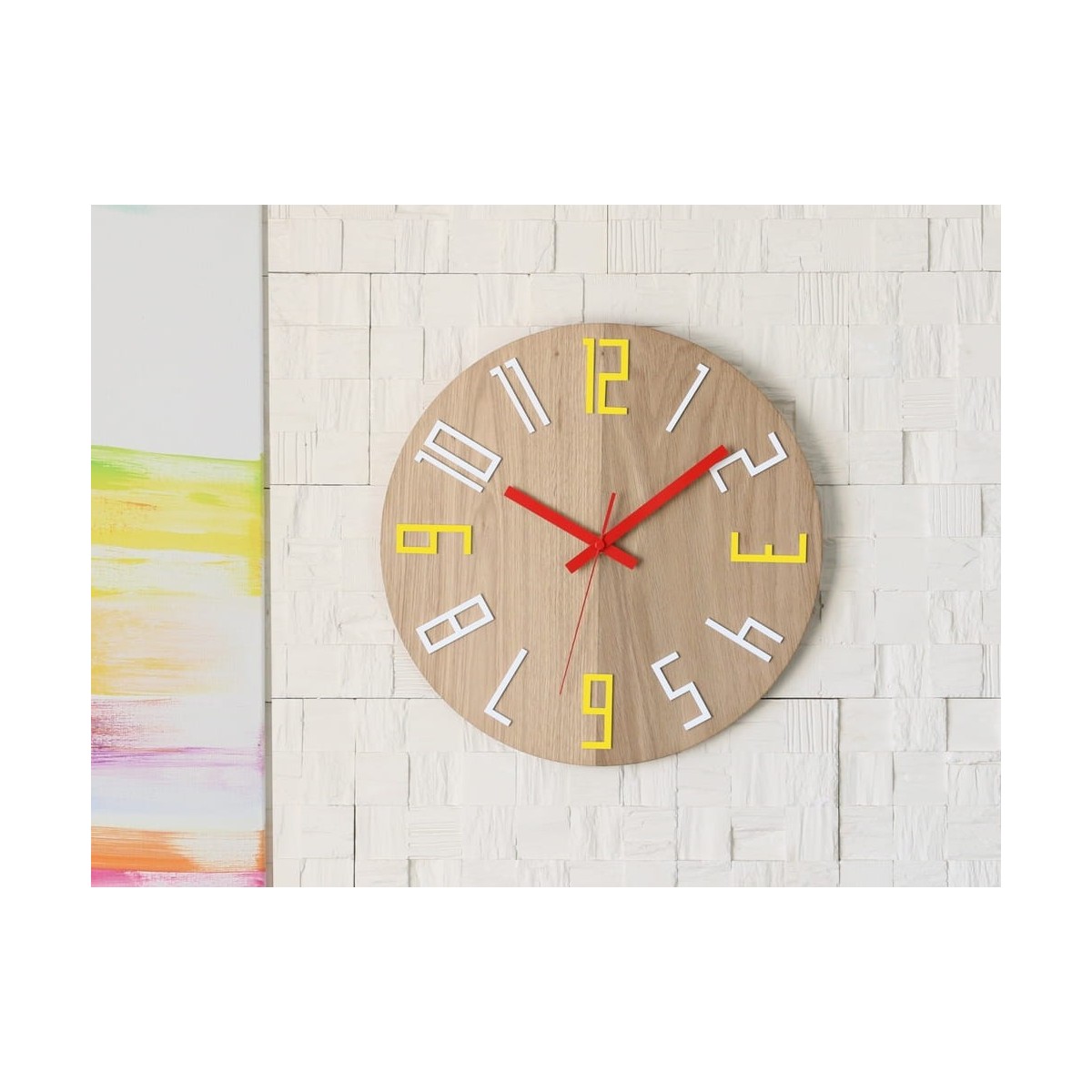Tölgy Slim falióra 33 cm