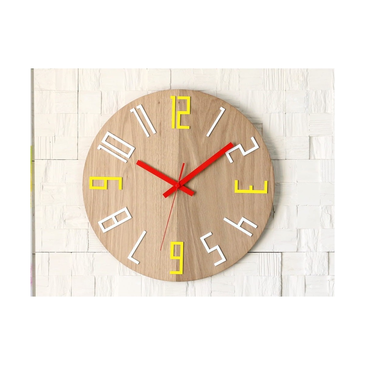 Tölgy Slim falióra 33 cm