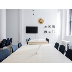 Modern tölgyfa fali óra ATENA 33 cm