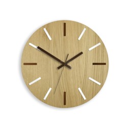 Modern tölgyfa falióra SOLO 33 cm