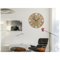 Rusztikus tölgy falióra 49 cm