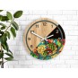 Lagos mintás falióra 33 cm