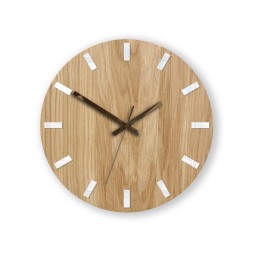 Fali tölgyóra SIMPLE - fehér/barna 33 cm