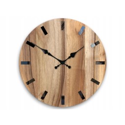 SIMPLE dióból készült falióra 33 cm