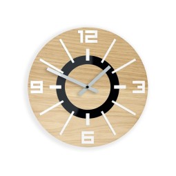 Fehér Aladdin Wood falióra 33 cm