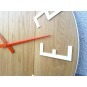Nagy tölgyfa falióra Slim 50 cm
