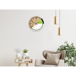 Csendes falióra Lagos zöld 33 cm