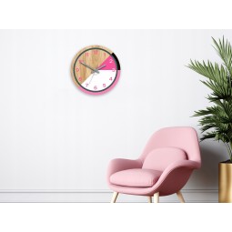 Csendes Lagos falióra rózsaszín 33 cm