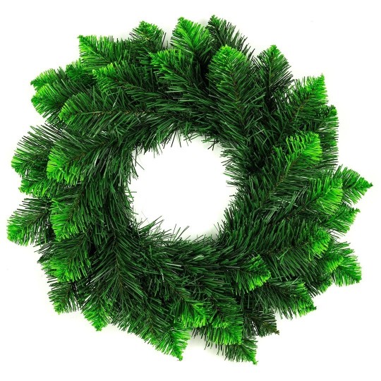 Zöld karácsonyi ajtódíszek