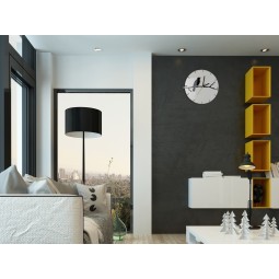 Modern nappaliba való fali óra 49 cm