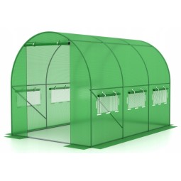 Kerti fóliasátor mérete: 2 x 3,5 m