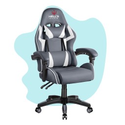 Állítható gyerek játékszék szürke színben