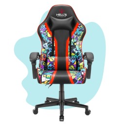Minőségi gyermek gamer szék grafit motívummal
