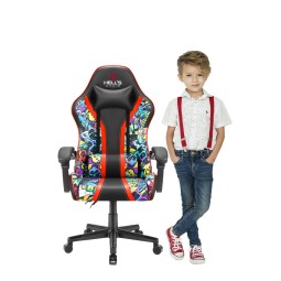 Minőségi gyermek gamer szék grafit motívummal