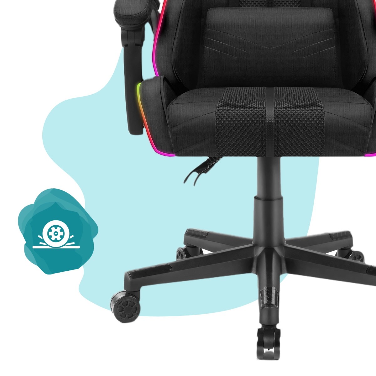 Gyerek gamer szék LED háttérvilágítással