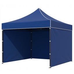 Prémium ollós sátor 3x3 m, kék színben, 30 kg