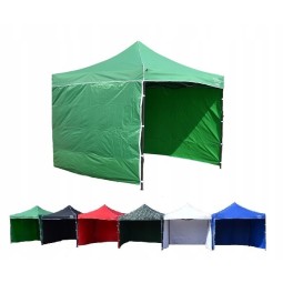 Zöld, 3x3 méretű összecsukható pavilon, 26 kg