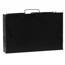 Hordozható túragrill tartozékokkal 44x23x48 cm