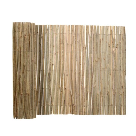 Kiváló minőségű bambuszkerítés mérete: 150 cm x 300 cm x 12 mm