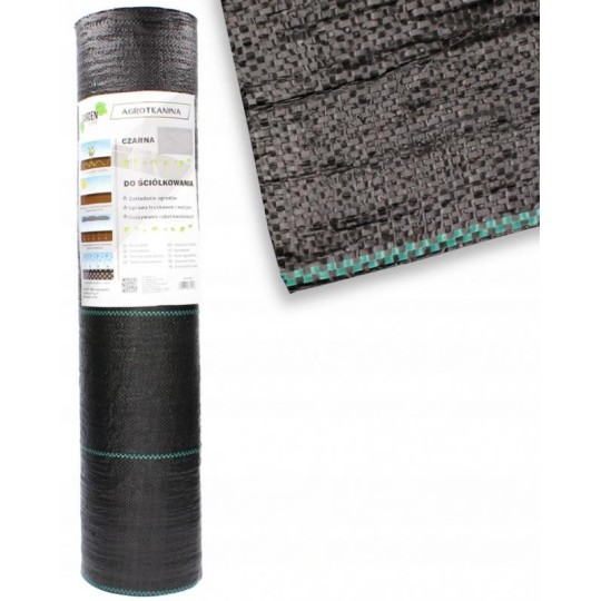 Kiváló minőségű, fekete színű agrotextília 70g/m 1,1x100m