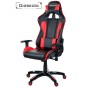 Márkás gamer szék piros színben