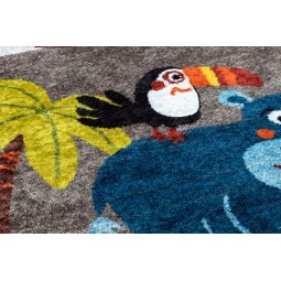 Gyerekszobai szőnyegek állatkerti állatmotívumokkal